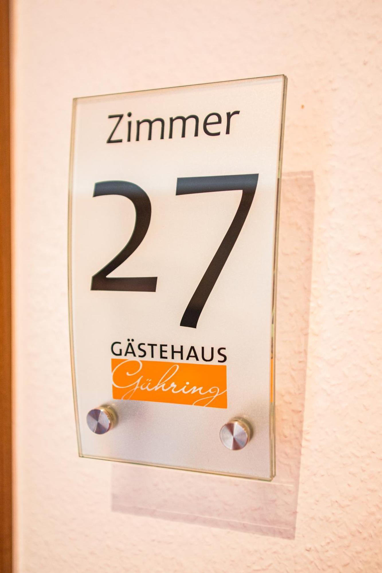 Gaestehaus Guehring Rosenfeld Esterno foto